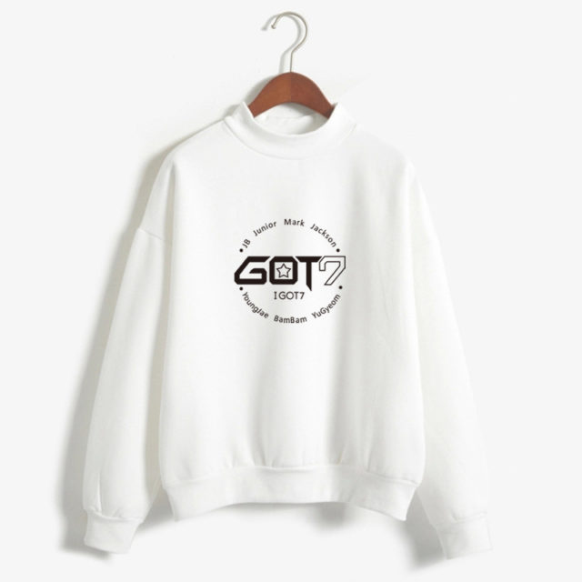 GOT7  Emblem w/ Brand Member Pullover Sweaters